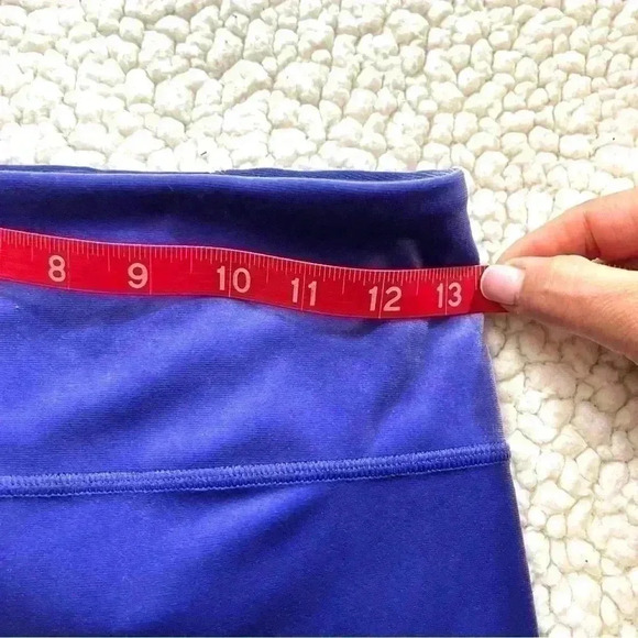 Athleta Purple Velvet High Waisted Yoga Athletic Leggings Size S - Picture 12 of 14